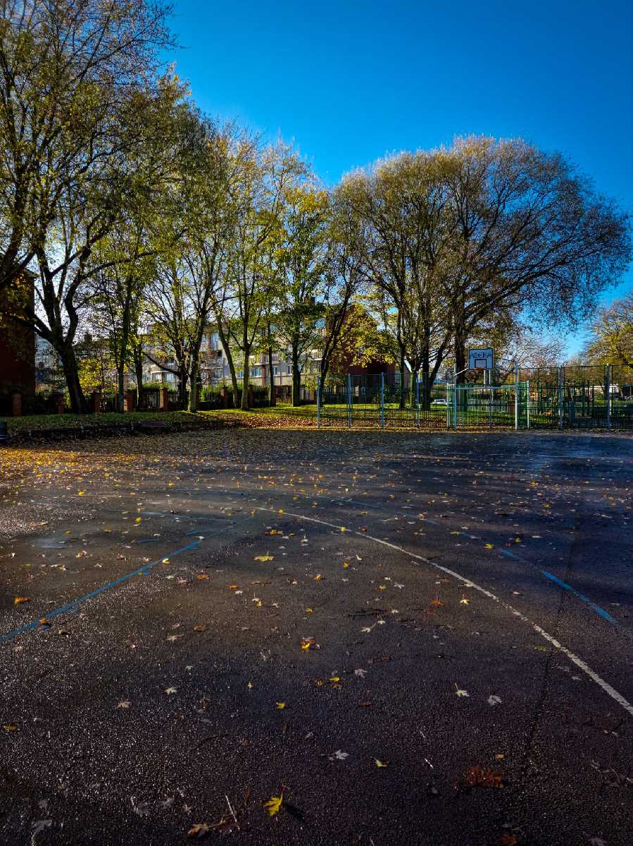 Nechells Loxton Rec Play Park on the Basketball Court - 23rd November 2022